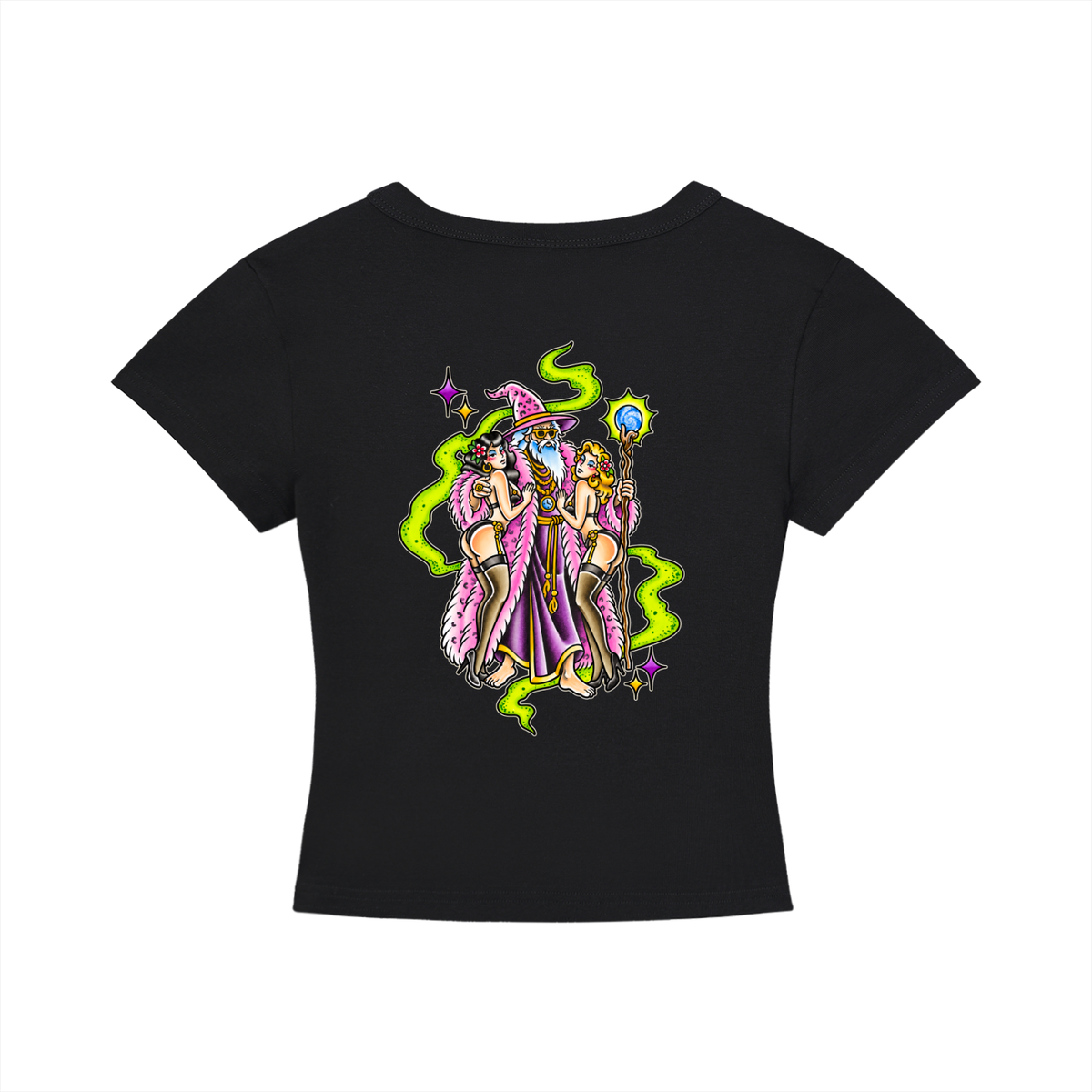 Pimp Wizard Women's Baby Tee