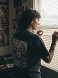 Paranoia Snow Washed Oversized Tee