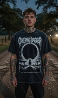 Lone Rider Snow Washed Oversized Tee
