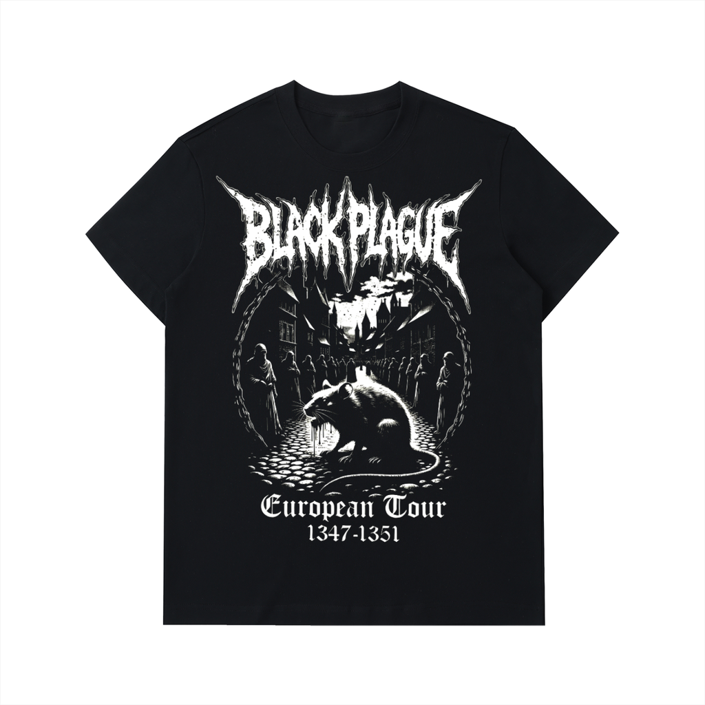 Black Plague Tour Heavyweight Tee