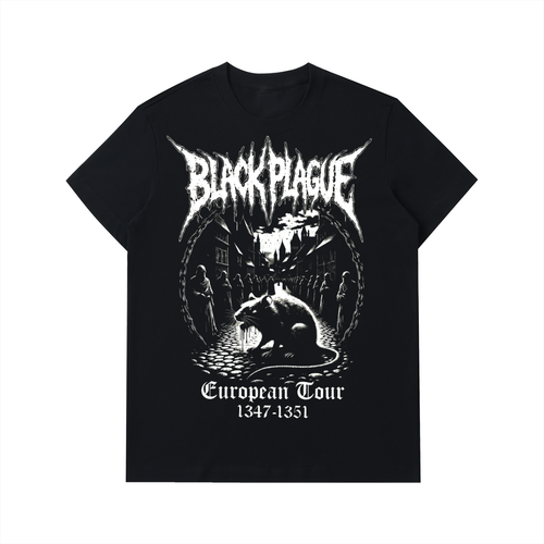 Black Plague Tour Heavyweight Tee