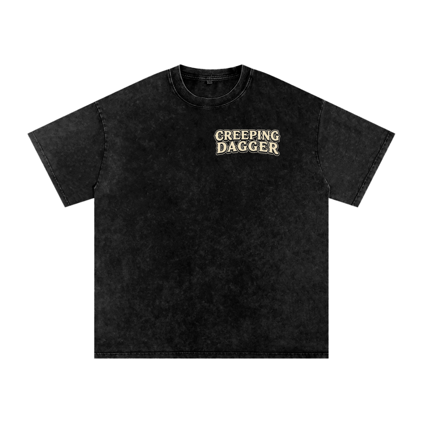 Fire Frog Snow Washed Oversized Tee