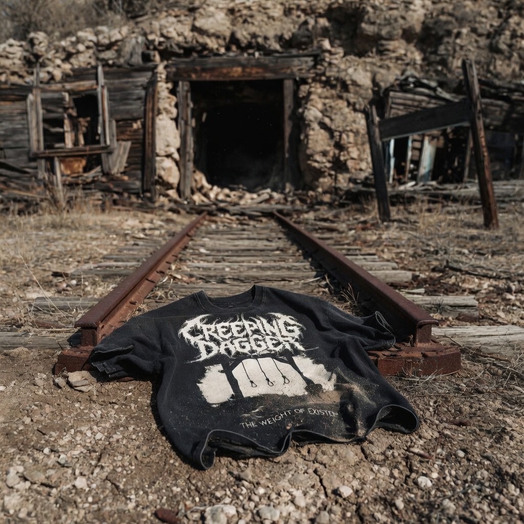 The Gallows Snow Washed Oversized Tee