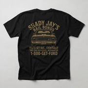 Shady Jay's Bail Bonds Tee — back